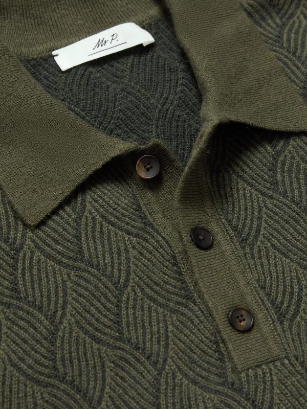 Knitted Wool and Cashmere-Blend Sweater - CU