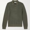 Knitted Wool and Cashmere-Blend Sweater