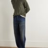 Knitted Wool and Cashmere-Blend Sweater - OU
