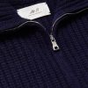 Ribbed Wool and Cashmere-Blend Half-Zip Sweater - CU Ribbed Wool and Cashmere-Blend Half-Zip Sweater - CU