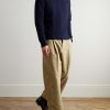 Ribbed Wool and Cashmere-Blend Half-Zip Sweater - OU Ribbed Wool and Cashmere-Blend Half-Zip Sweater - OU