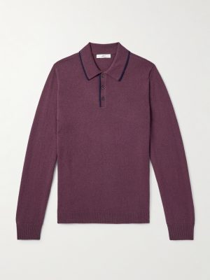 Cashmere Polo Sweater