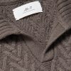 Wool and Cashmere-Blend Jacquard Polo Shirt - CU