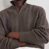 Wool and Cashmere-Blend Jacquard Polo Shirt - E1