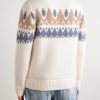 Geo Fair Isle Wool and Cashmere-Blend Half-Zip Sweater - BK Geo Fair Isle Wool and Cashmere-Blend Half-Zip Sweater - BK