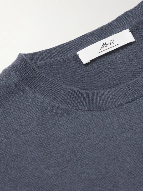 Knitted Cashmere T-Shirt - CU