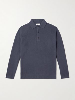 Wool and Cashmere-Blend Polo Shirt Wool and Cashmere-Blend Polo Shirt
