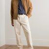 Wool and Cashmere-Blend Polo Shirt - OU Wool and Cashmere-Blend Polo Shirt - OU