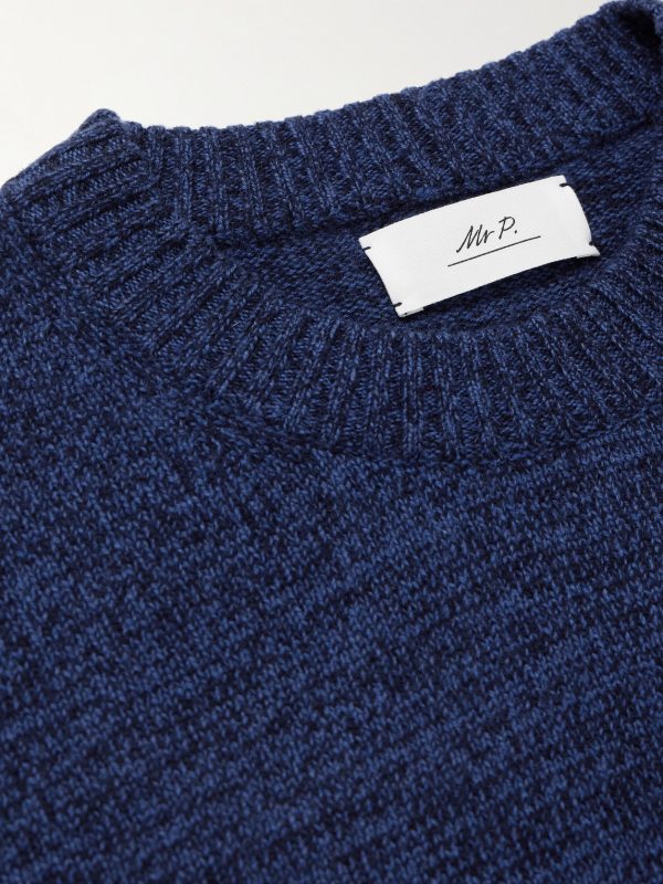Wool and Cashmere-Blend Sweater - CU Wool and Cashmere-Blend Sweater - CU