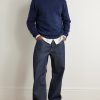 Wool and Cashmere-Blend Sweater - OU Wool and Cashmere-Blend Sweater - OU