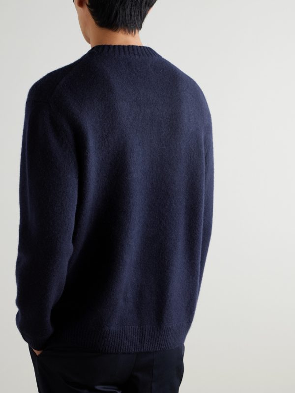 Brushed-Cashmere Sweater - BK Brushed-Cashmere Sweater - BK