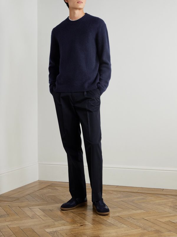 Brushed-Cashmere Sweater - OU Brushed-Cashmere Sweater - OU