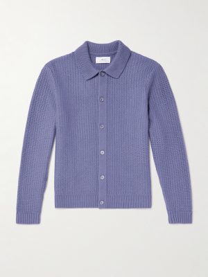 Textured Wool and Cashmere-Blend Overshirt Textured Wool and Cashmere-Blend Overshirt