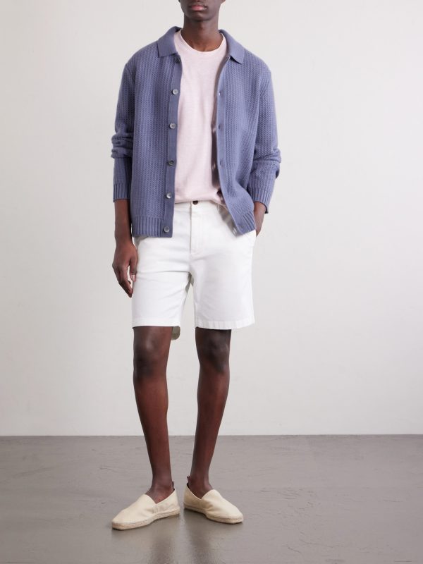 Textured Wool and Cashmere-Blend Overshirt - OU Textured Wool and Cashmere-Blend Overshirt - OU