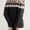 Geo Intarsia-Knit Wool and Cashmere-Blend Sweater - BK Geo Intarsia-Knit Wool and Cashmere-Blend Sweater - BK
