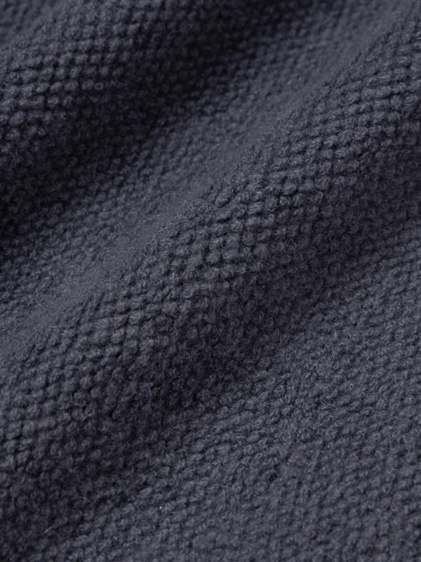 Textured-Cashmere Polo Shirt - E1