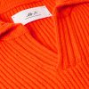 Ribbed Merino Wool Polo Shirt - CU