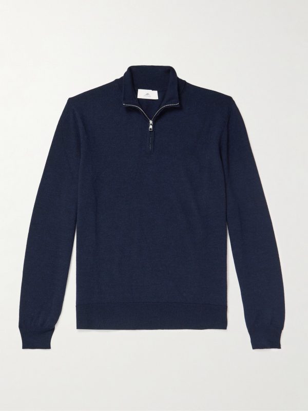 Merino Wool Half-Zip Sweater Merino Wool Half-Zip Sweater