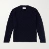 Cable-Knit Merino Wool Sweater
