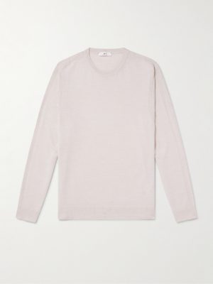 Rib-Detailed Merino Wool Sweater