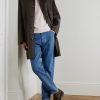 Rib-Detailed Merino Wool Sweater - OU Rib-Detailed Merino Wool Sweater - OU