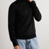 Merino Wool Mock-Neck Sweater - FR Merino Wool Mock-Neck Sweater - FR