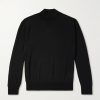 Merino Wool Mock-Neck Sweater Merino Wool Mock-Neck Sweater