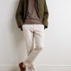 Ribbed Merino Wool T-Shirt - OU Ribbed Merino Wool T-Shirt - OU