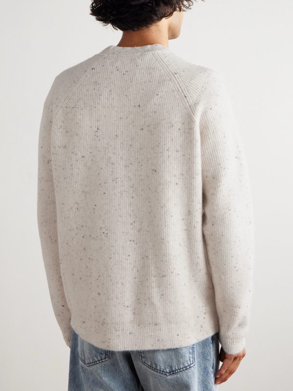 Ribbed-Knit Cardigan - BK