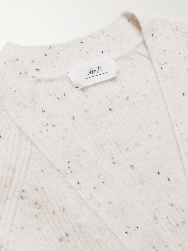 Ribbed-Knit Cardigan - CU