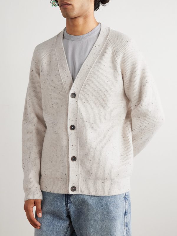 Ribbed-Knit Cardigan - FR