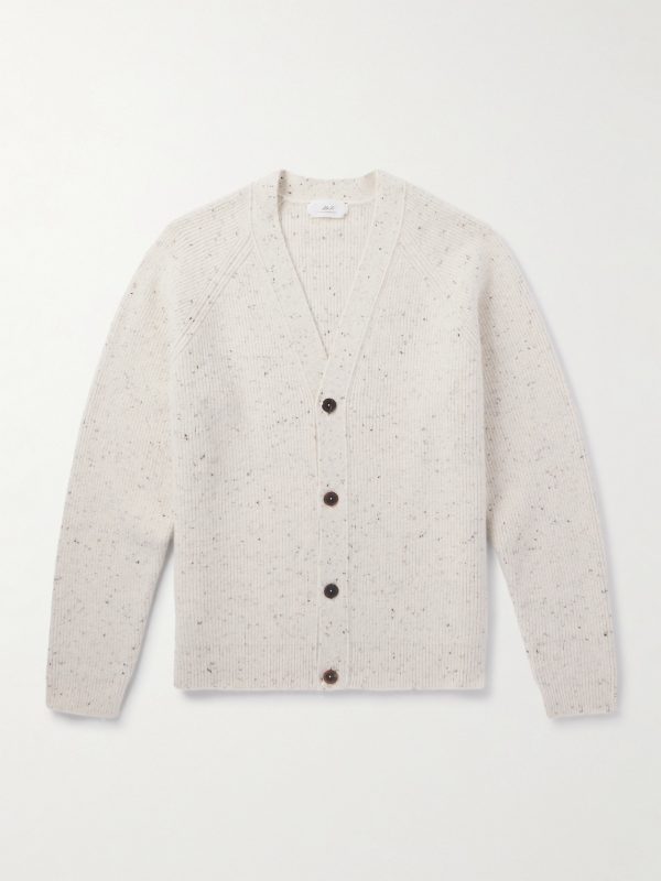 Ribbed-Knit Cardigan