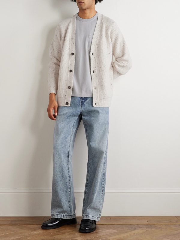 Ribbed-Knit Cardigan - OU