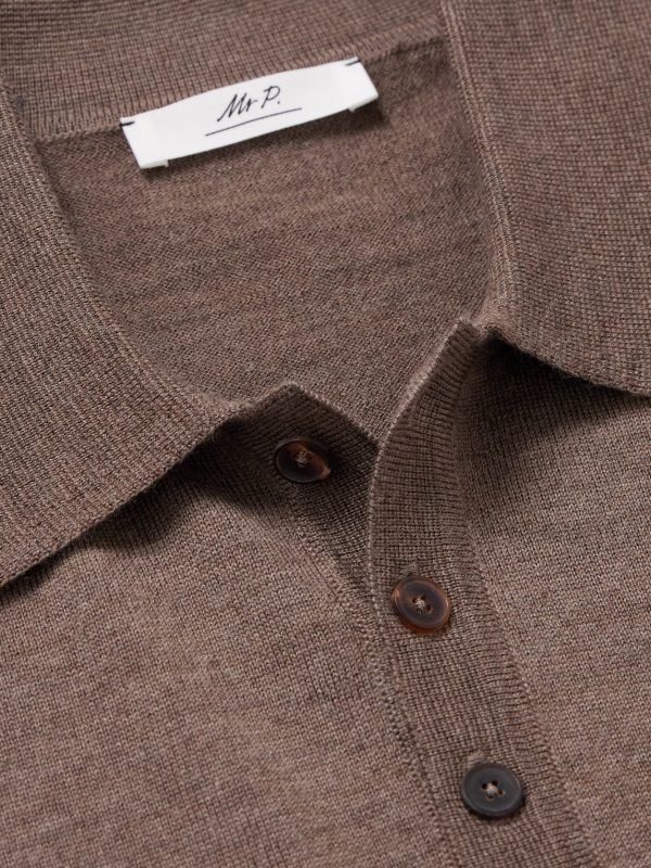 Merino Wool Polo Shirt - CU