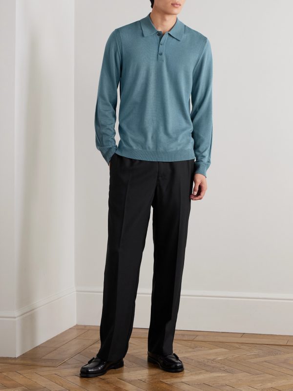 Merino Wool Polo Shirt - OU Merino Wool Polo Shirt - OU