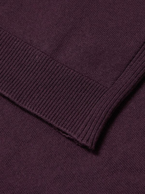 Rib-Detailed Merino Wool Sweater - E1