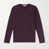 Rib-Detailed Merino Wool Sweater