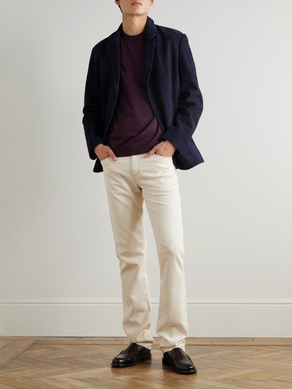 Rib-Detailed Merino Wool Sweater - OU