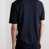 Ribbed Merino Wool T-Shirt - BK Ribbed Merino Wool T-Shirt - BK