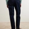 Straight-Leg Cotton Trousers - BK Straight-Leg Cotton Trousers - BK