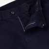 Straight-Leg Cotton Trousers - E1 Straight-Leg Cotton Trousers - E1