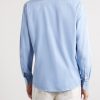 Cutaway-Collar Cotton-Chambray Shirt - BK Cutaway-Collar Cotton-Chambray Shirt - BK