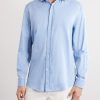 Cutaway-Collar Cotton-Chambray Shirt - FR Cutaway-Collar Cotton-Chambray Shirt - FR