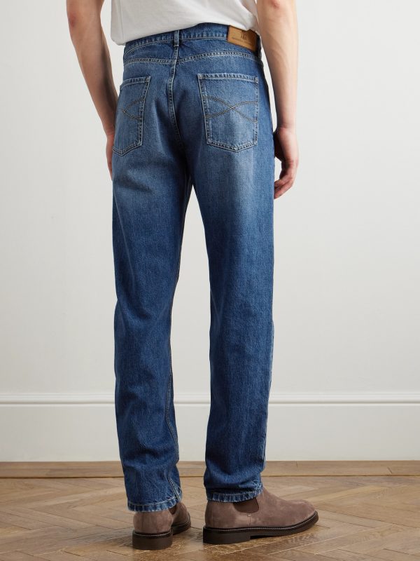 Straight-Leg Jeans - BK Straight-Leg Jeans - BK