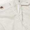 Straight-Leg Pleated Cotton-Corduroy Suit Trousers - E1