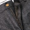 Straight-Leg Pleated Virgin Wool-Flannel Trousers - E1 Straight-Leg Pleated Virgin Wool-Flannel Trousers - E1