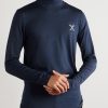 Slim-Fit Logo-Print Stretch-Silk Jersey Base Layer - FR Slim-Fit Logo-Print Stretch-Silk Jersey Base Layer - FR