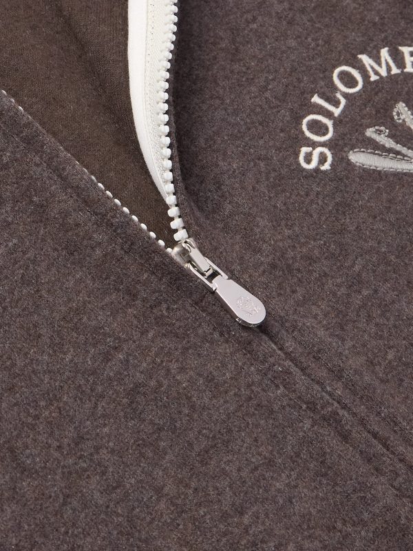 Logo-Embroidered Fleece Half-Zip Ski Base Layer - CU Logo-Embroidered Fleece Half-Zip Ski Base Layer - CU