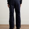 Straight-Leg Padded Shell-Trimmed Wool-Felt Ski Pants - BK Straight-Leg Padded Shell-Trimmed Wool-Felt Ski Pants - BK