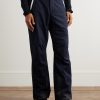 Straight-Leg Padded Shell-Trimmed Wool-Felt Ski Pants - FR Straight-Leg Padded Shell-Trimmed Wool-Felt Ski Pants - FR